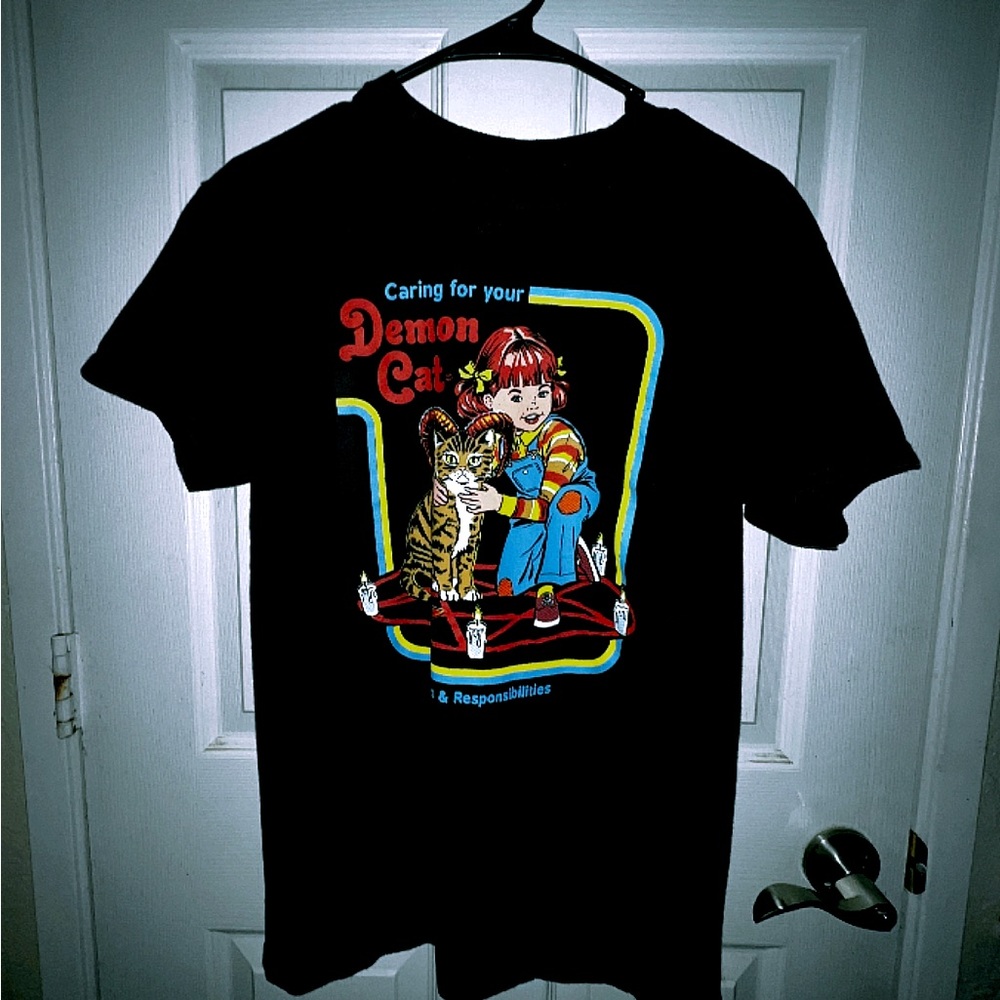 Steven Rhodes “Demon Cat” T-shirt